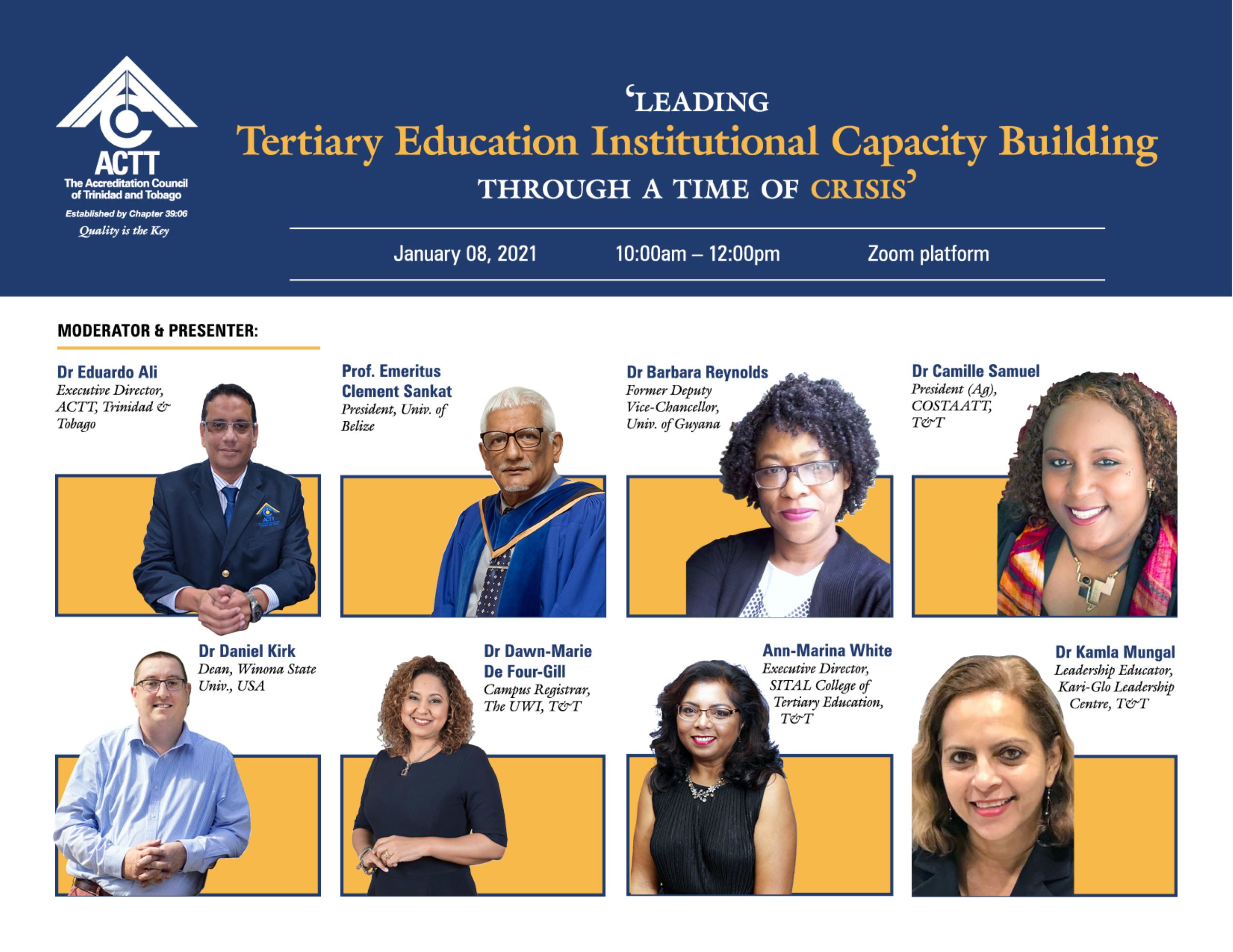 Leading Tertiary Education Institutional Capacity Building - Panel Discussion
